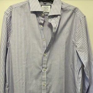 Charles Tyrwhitt stretch dress shirt extra slim 16.5/33 NEW